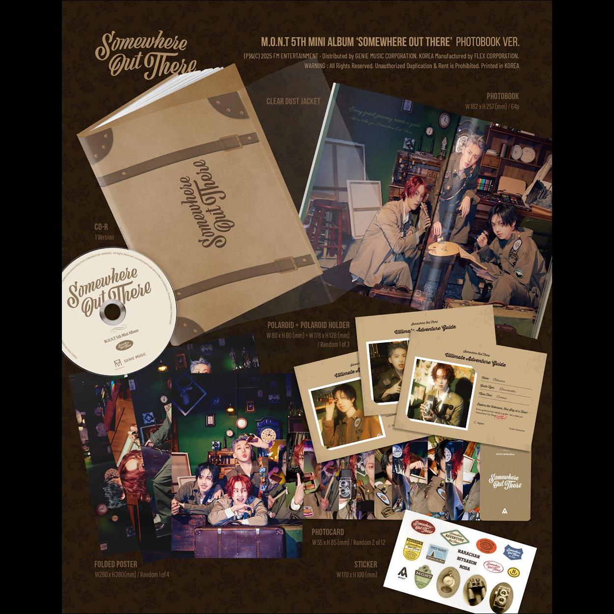 M.O.N.T - Somewhere Out There (PHOTOBOOK VER.)