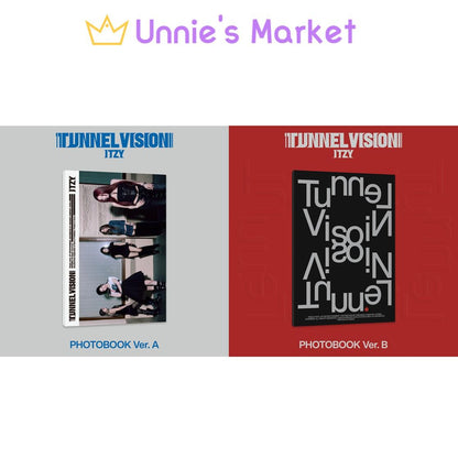ITZY [TUNNEL VISION] Photobook Ver. (A Ver. / B Ver.) + Free Gift