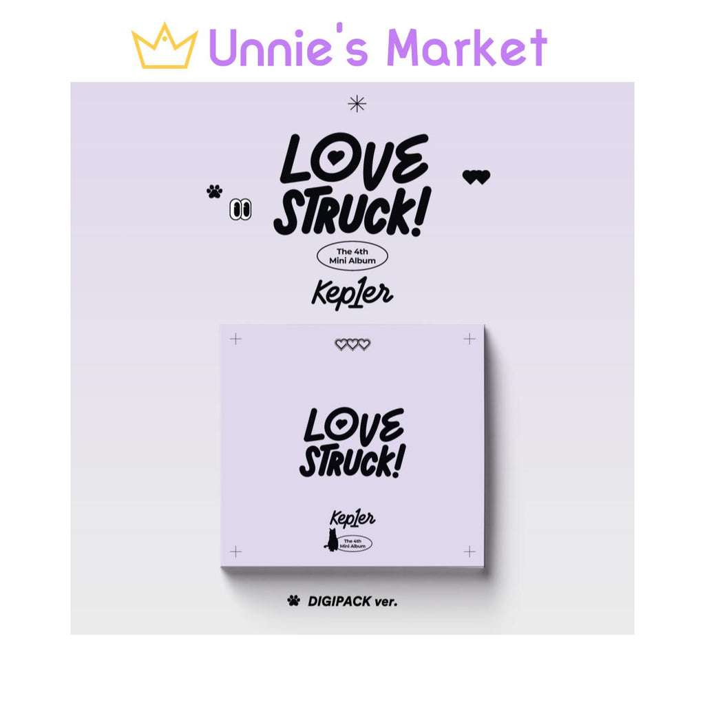 KEP1ER LOVESTRUCK!(LOVE STRUCK) Digipack ver.