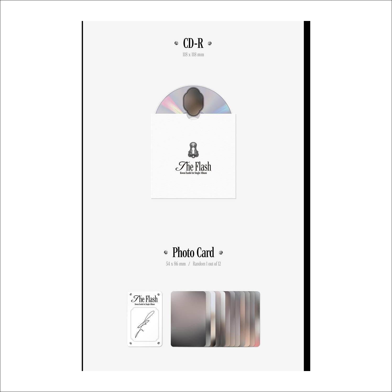 Kwon Eunbi - The Flash 1st Single Album