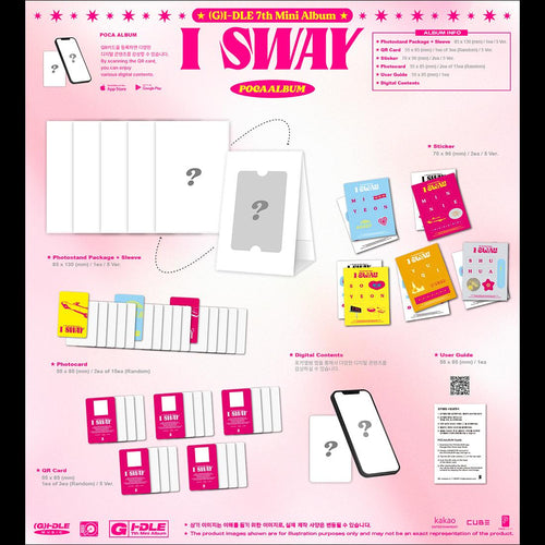 (G)I-DLE - I SWAY POCA Ver. Album