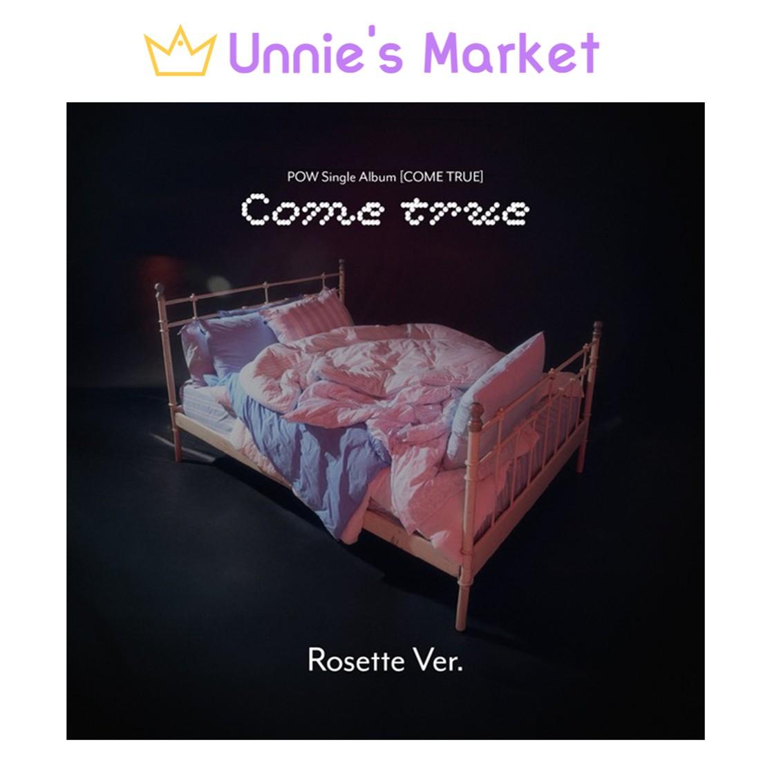 POW [COME TRUE] Rosette Ver. / Single Album + Free Gift