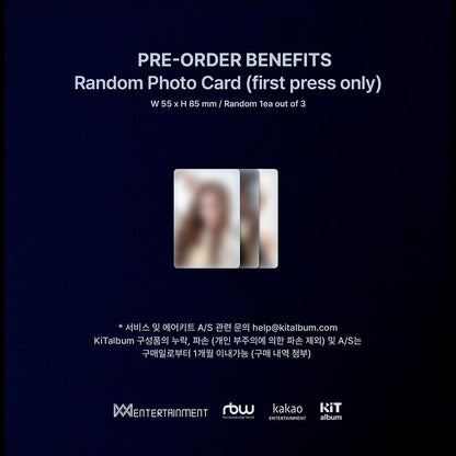 YOOA [Borderline] KiT ver. 1st SINGLE ALBUM