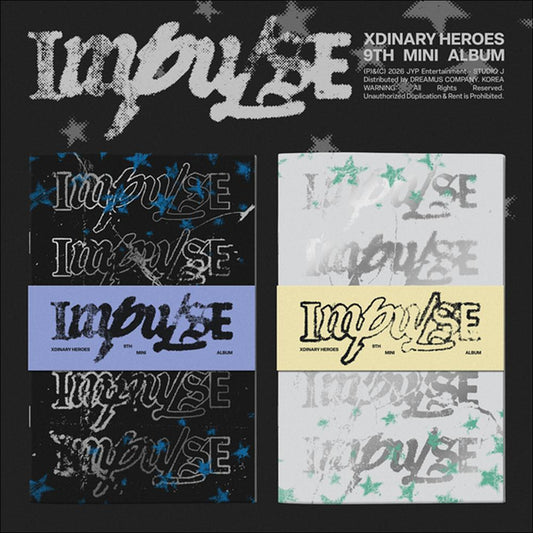 [Pre-order] Xdinary Heroes [IMPULSE] (BACKSTAGE Ver. / Band of Outsiders Ver.) KPOP Sealed Album + Free Gift