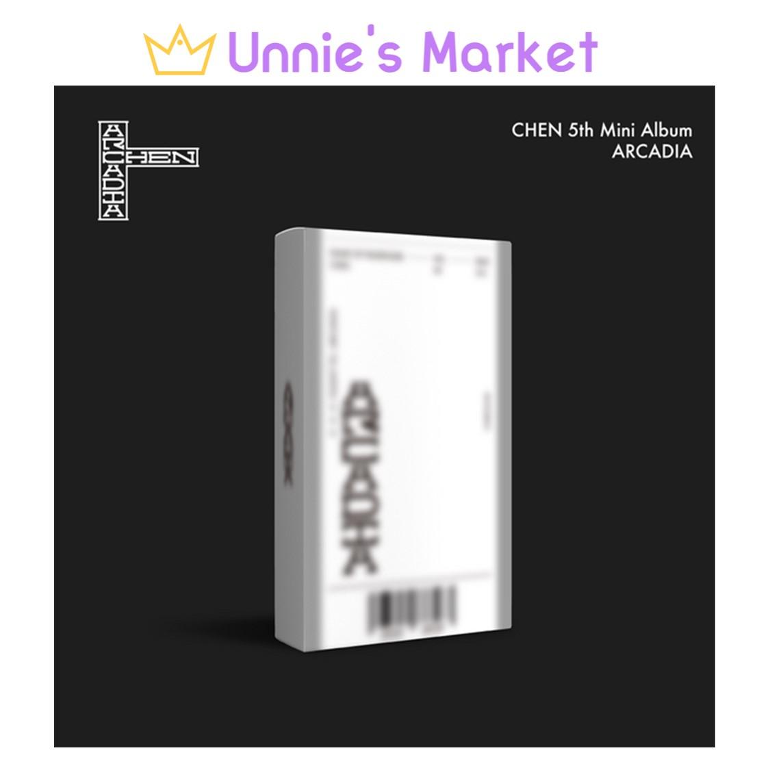 CHEN(EXO) Arcadia - The 5th Mini Album (Kiwee Ver.) + Free Gift