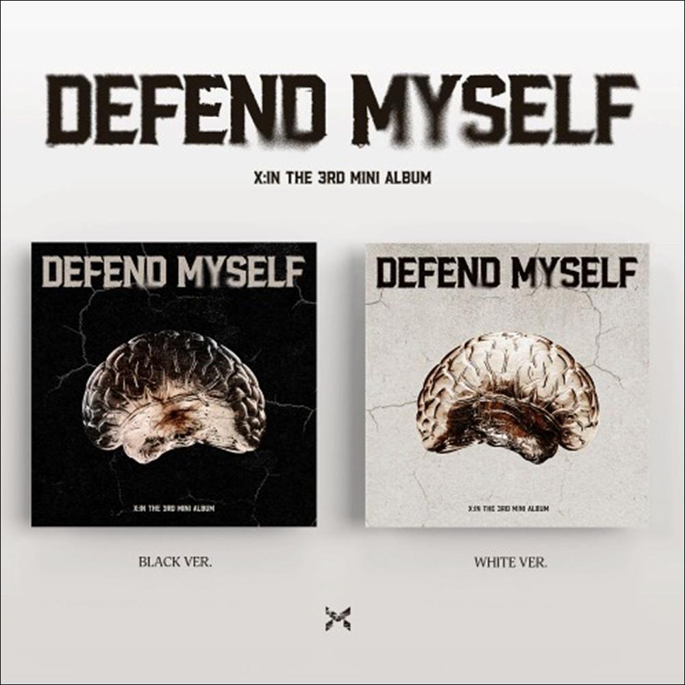 X:IN 3RD MINI ALBUM [Defend Myself] Photobook platform Ver. (BLACK VER., WHITE VER.)