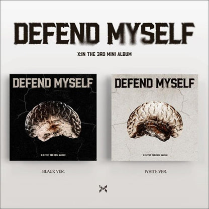 X:IN 3RD MINI ALBUM [Defend Myself] Photobook Platform Ver. (BLACK VER., WHITE VER.)