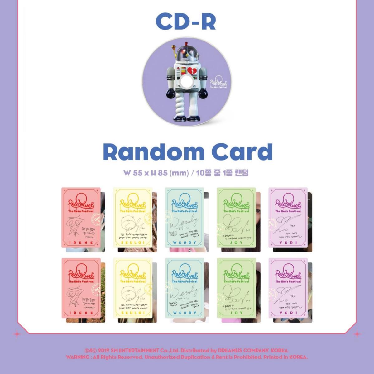 Red Velvet - The ReVe Festival Day 2 ver.(Random)
