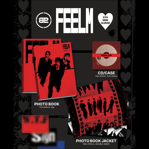 82MAJOR [FEELM] PHOTOBOOK ver. / 5TH MINI ALBUM + Free Gift
