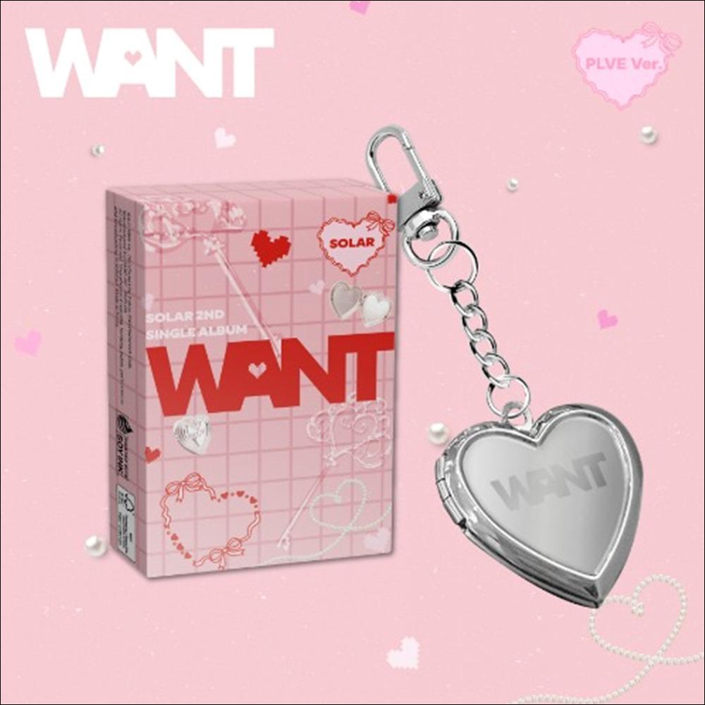 SOLAR - WANT 2nd Single Album (PLVE Ver.)