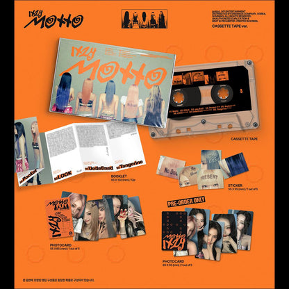 ITZY [Motto] CASSETTE TAPE Ver. + Free Gift