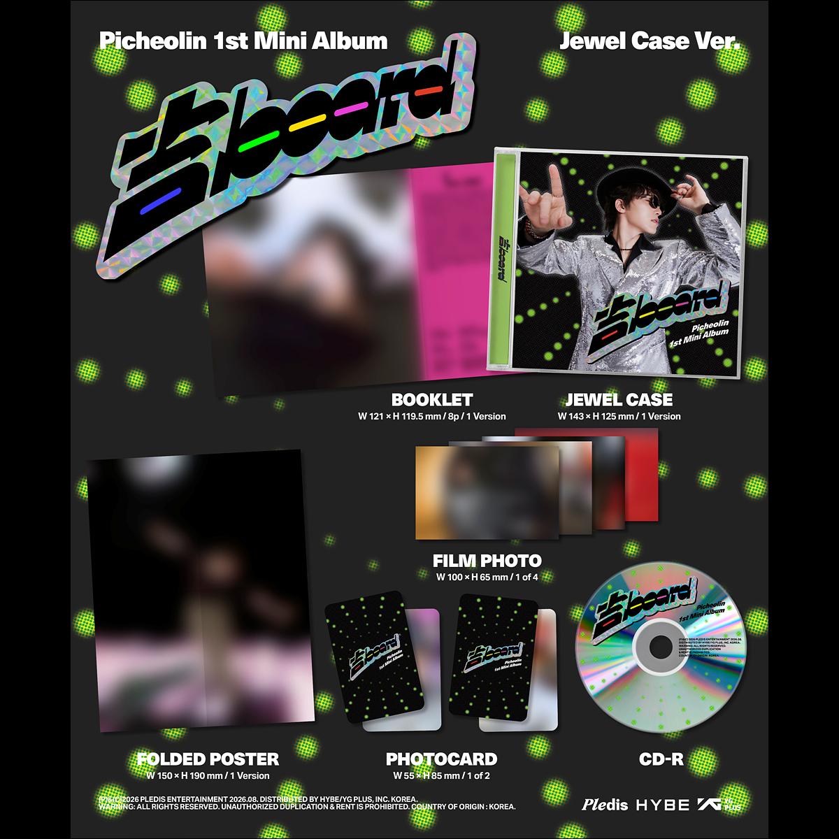 [Pre-order] Picheolin (DINO of SEVENTEEN) 1st Mini Album GIL(LUCKY) BOARD Jewel Case Ver. + Free Gift