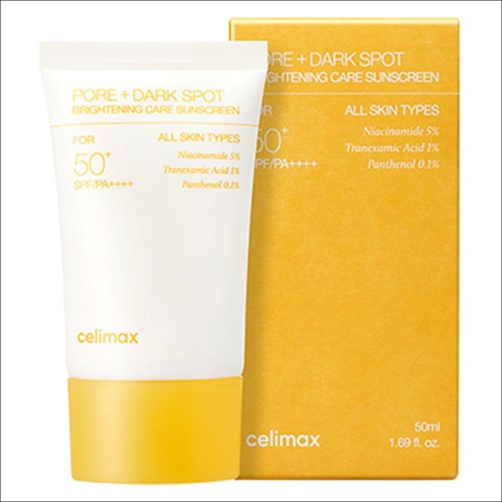 [Celimax] Brightening Pore Dark Spot Sunscreen SPF50+ PA++++ - Tone-Up & Imperfection Blur, 40ml | Olive's K-beauty