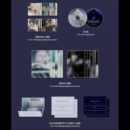 EVERGLOW - ZOMBIE 5th Single Album (Pulse ver / Heart ver)
