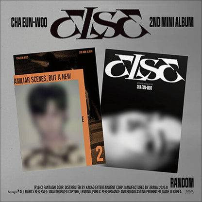 CHA EUN-WOO [ELSE] The 2nd Mini Album + Free Gift