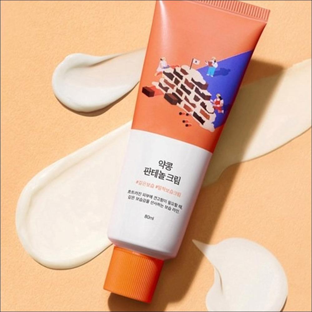 Round Lab Soybean Panthenol Cream 80ml – Barrier Strengthening & Soothing Cream