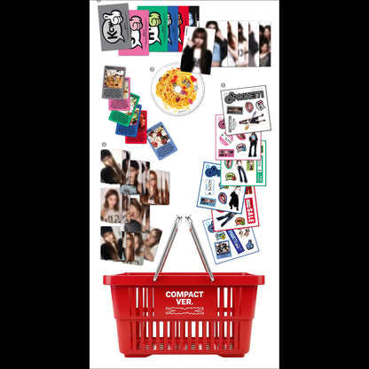 LE SSERAFIM [SPAGHETTI] COMPACT ver. / 1st Single Album + Free Gift