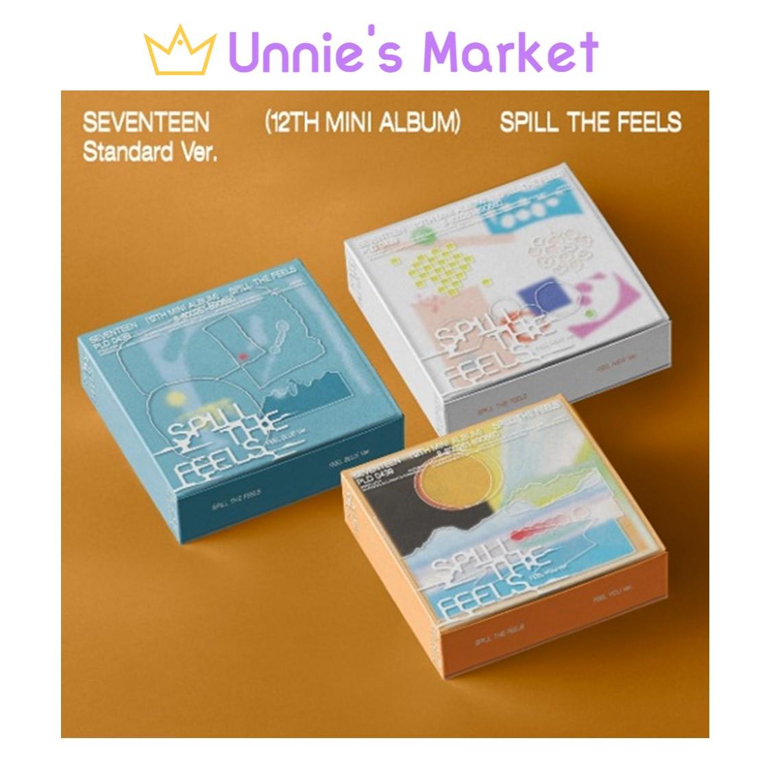 SEVENTEEN - Spill The Feels 12th Mini Album Standard Ver.