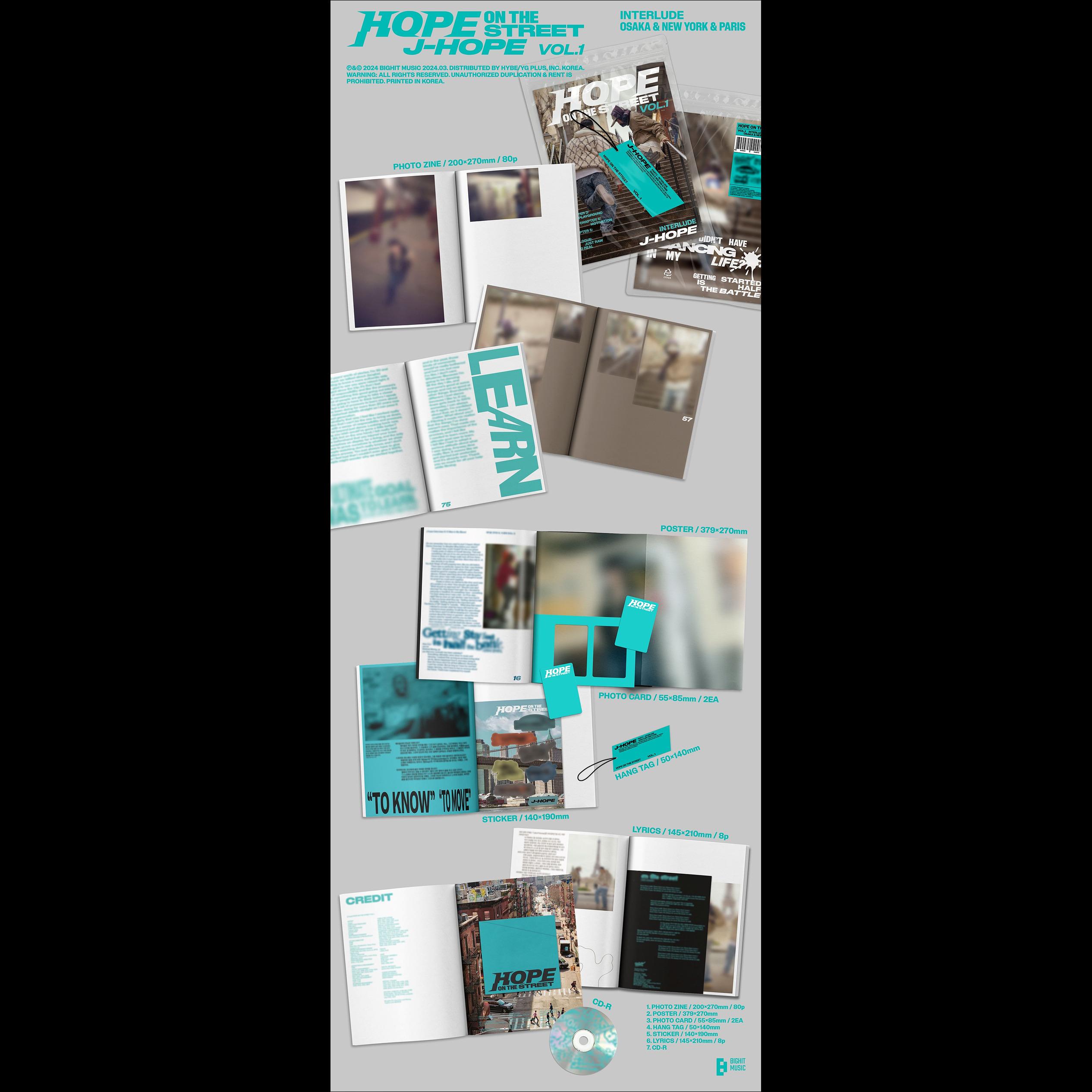 J-HOPE - HOPE ON THE STREET Vol.1 Album