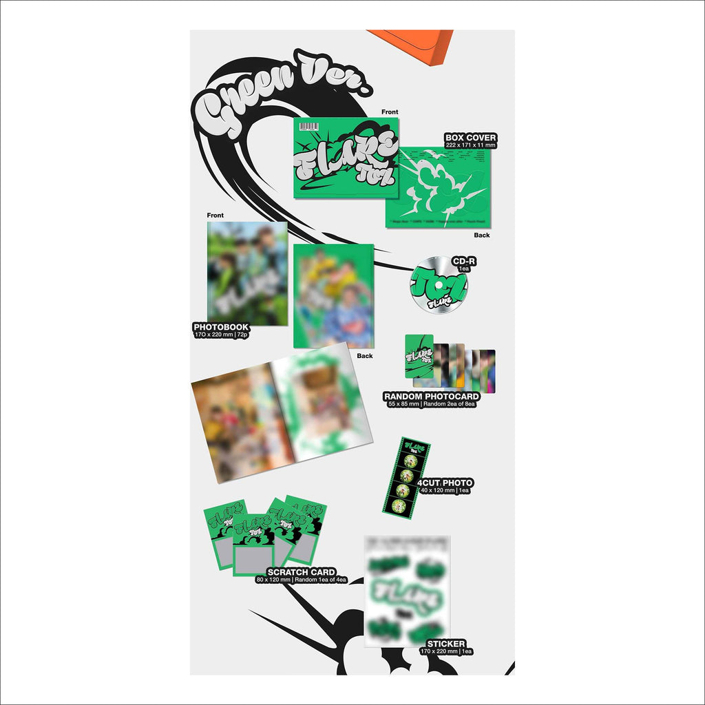 TOZ - FLARE (Green Ver., Orange Ver.)
