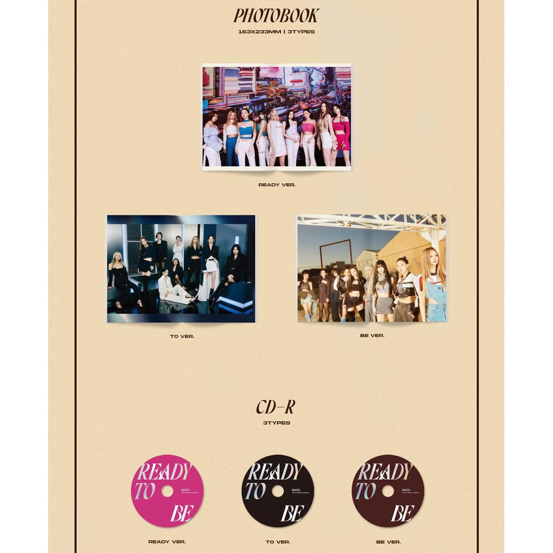 TWICE - READY TO BE Album