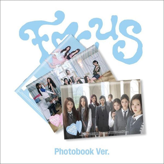 Hearts2Hearts [FOCUS] (Rhotobook Ver.) / 1st Mini Album + Free Gift