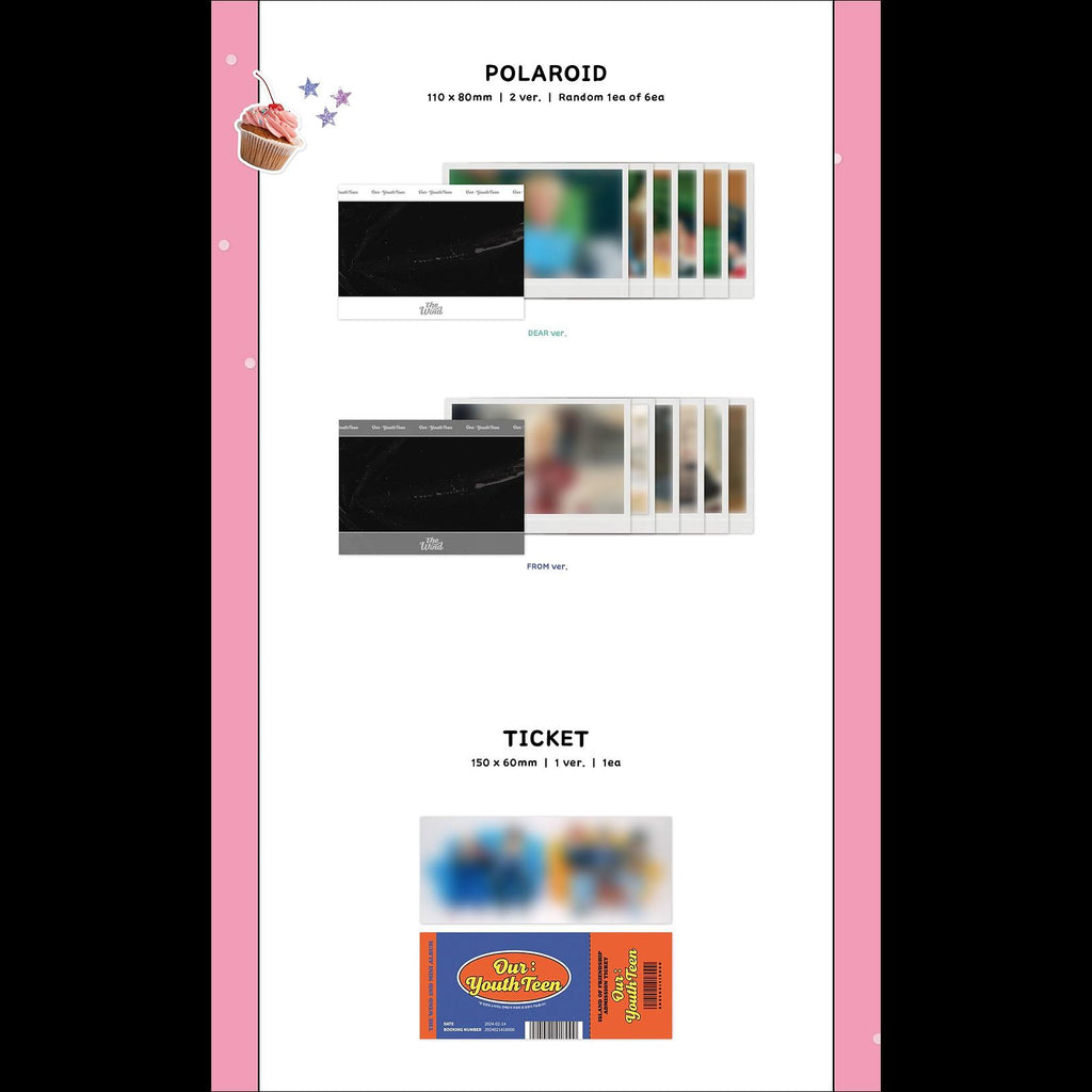 The Wind - Our : YouthTeen (DEAR ver. / FROM ver.)