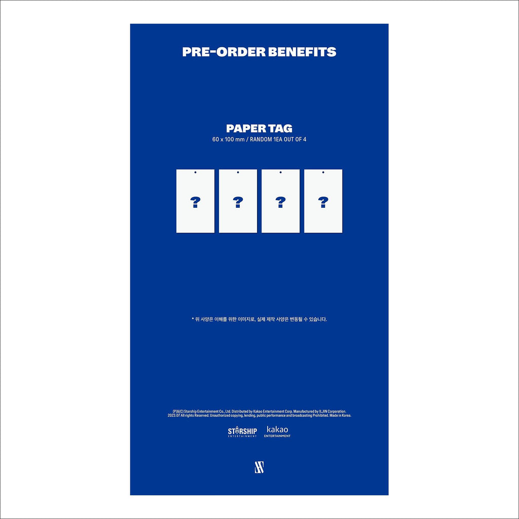 SHOWNU X HYUNGWON - THE UNSEEN (VER.1 / VER/2) Album