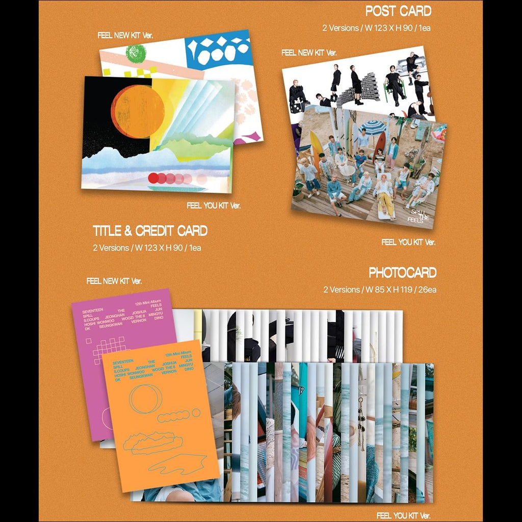 SEVENTEEN - Spill The Feels 12th Mini Album KiT ver.
