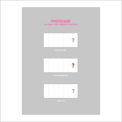 IVE -[I'VE MINE] Album (EITHER WAY ver. / OFF THE RECORD ver. / BADDIE ver. / LOVED IVE ver.)