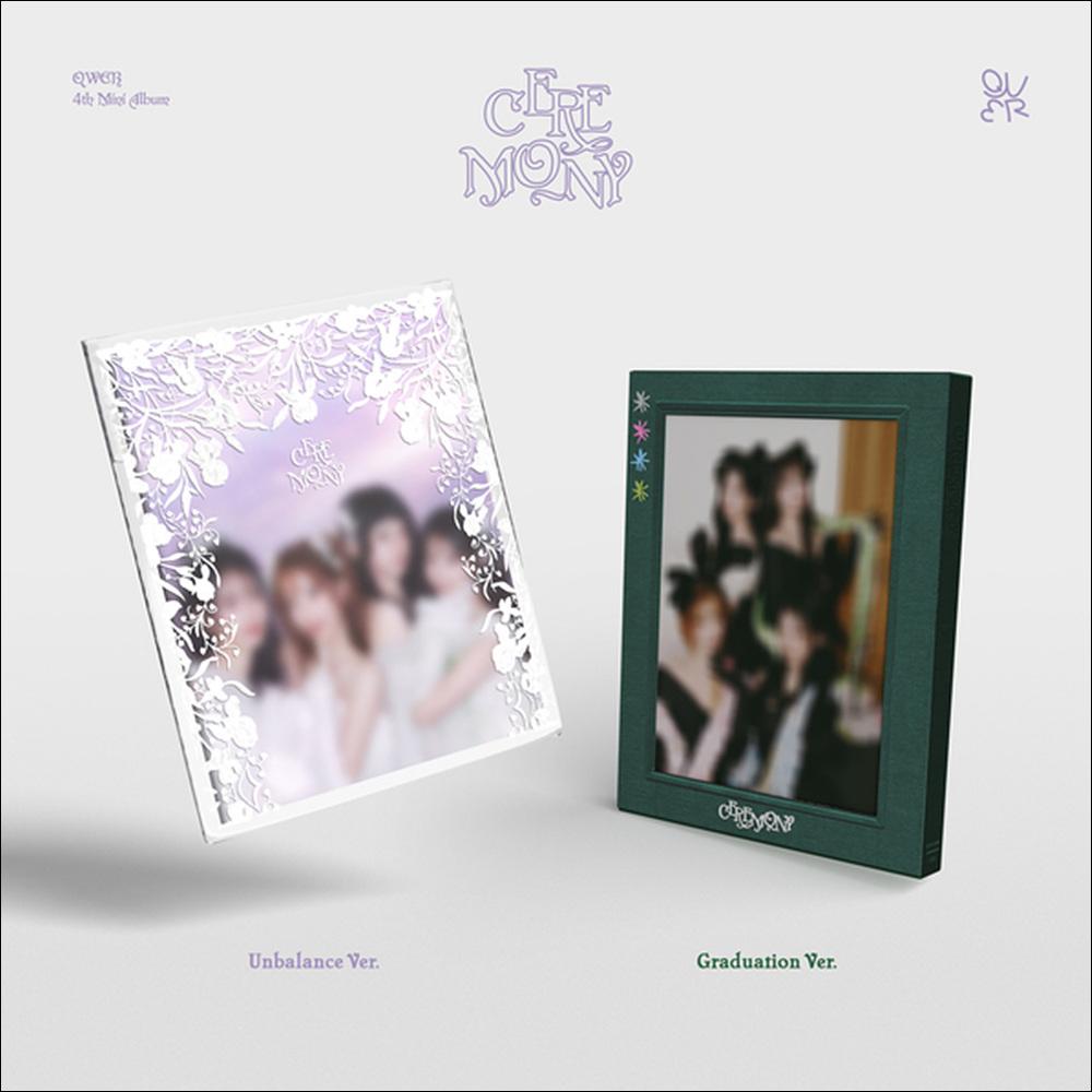 QWER [CEREMONY] (Unbalance Ver. / Graduation Ver.) / 4th Mini Album + Free Gift