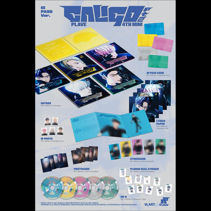 PLAVE [Caligo Pt.2] 4th Mini Album (ID PASS Ver.) + free gift
