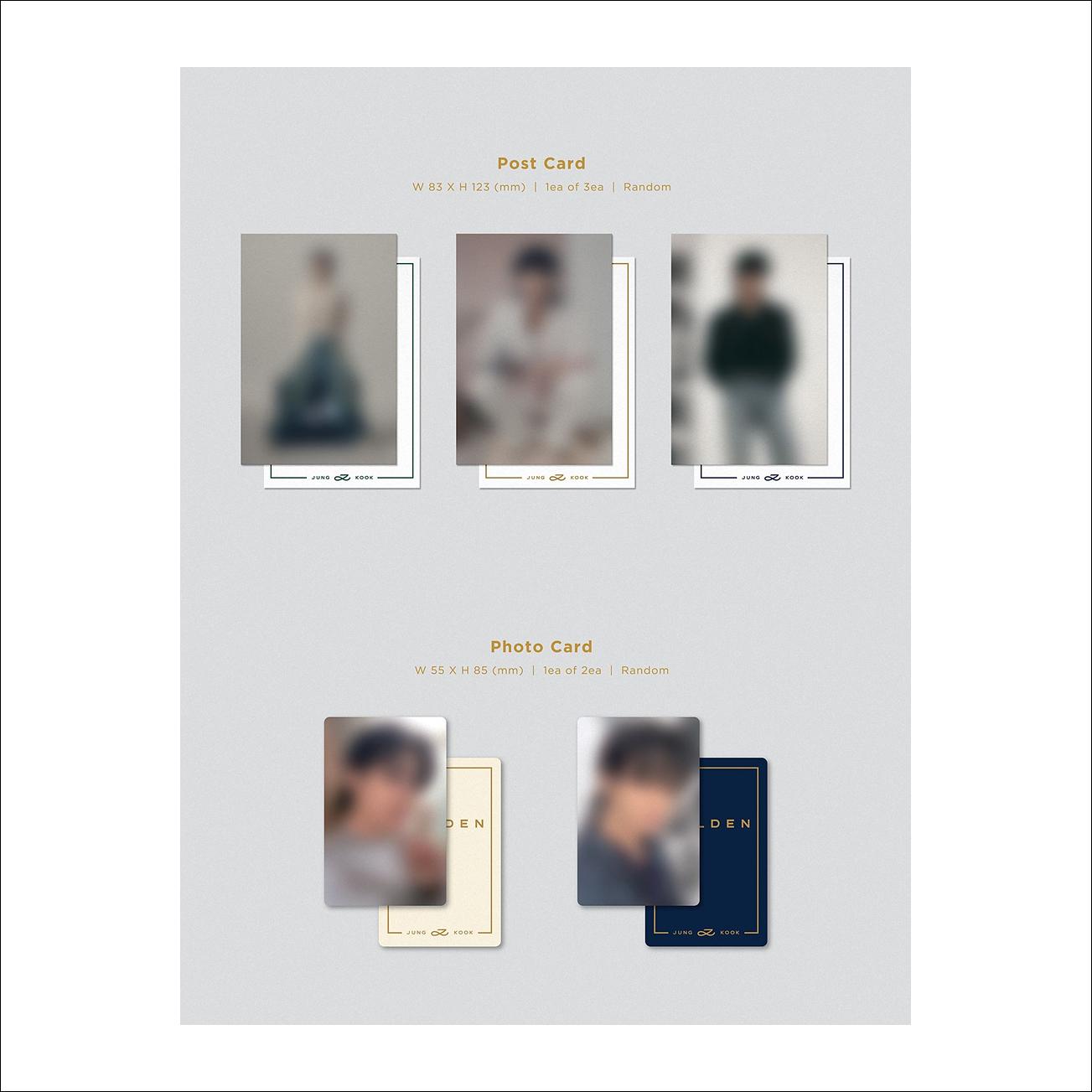 JUNGKOOK(BTS) GOLDEN SET + Weverse Albums Ver.