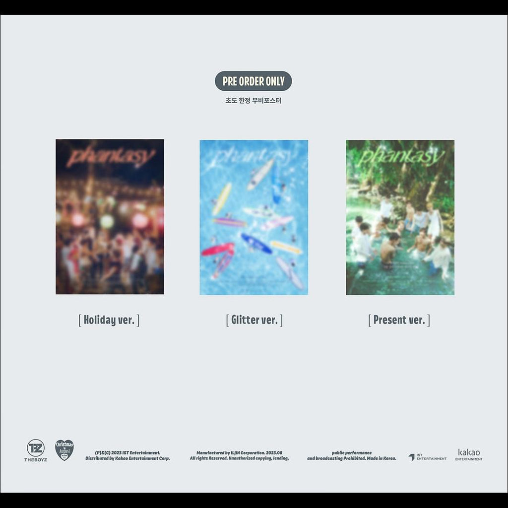 THE BOYZ - PHANTASY Christmas in August Album