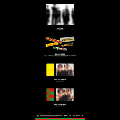 [Pre-order] ENHYPEN - THE SIN  BLISS (TAKE 1 Ver./TAKE 2 Ver./TAKE 3 Ver./TAKE 4 Ver.) + Free Gift