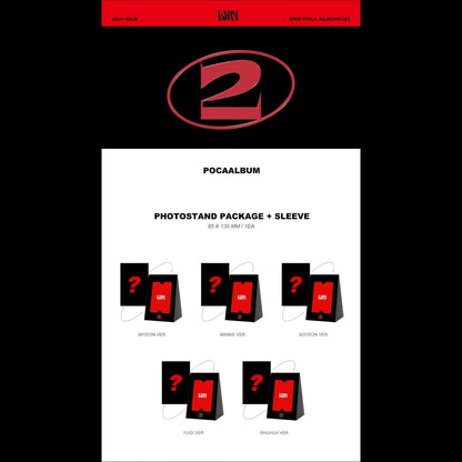 (G)I-DLE [2] POCA ALBUM Ver. / 2nd Full Album