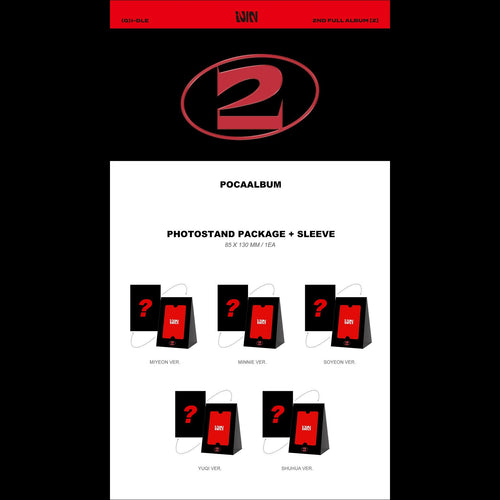 (G)I-DLE [2] POCA ALBUM Ver. / 2nd Full Album