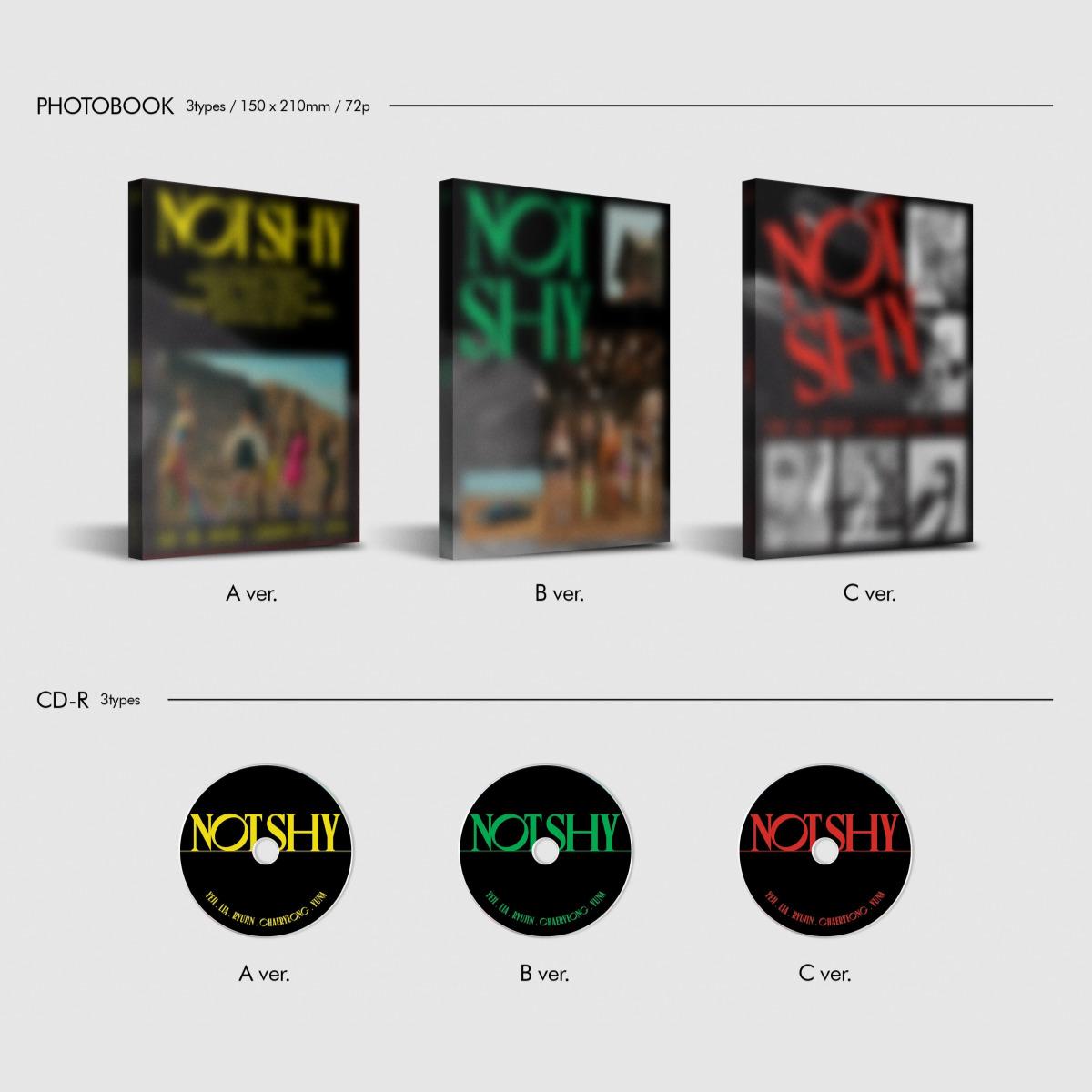 ITZY [NOT SHY] Album (Random)