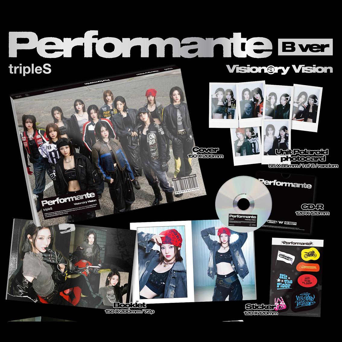 tripleS - Visionary Vision Performante (A ver.  B ver.)