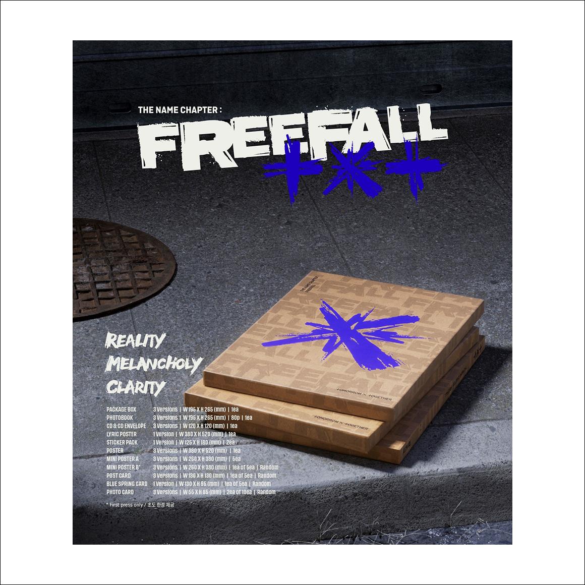 TXT (TOMORROW X TOGETHER) - THE NAME CHAPTER : FREEFALL Album