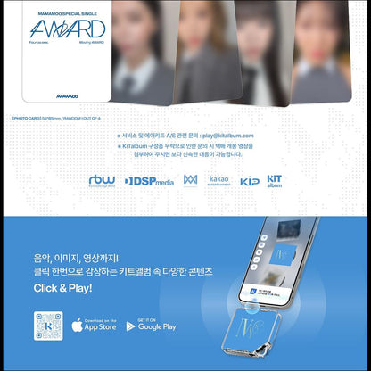 Mamamoo Special Single [4WARD] (KiT ver.) + Free Gift