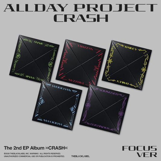 [Pre-order] ALLDAY PROJECT - The 2nd EP Album [CRASH] (FOCUS ver.) + Free Gift