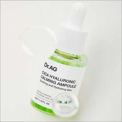 [Dr.Age] Cica Hyaluronic Calming Ampoule - Intensive Soothing & Deep Hydration, 35ml | Olive's K-beauty