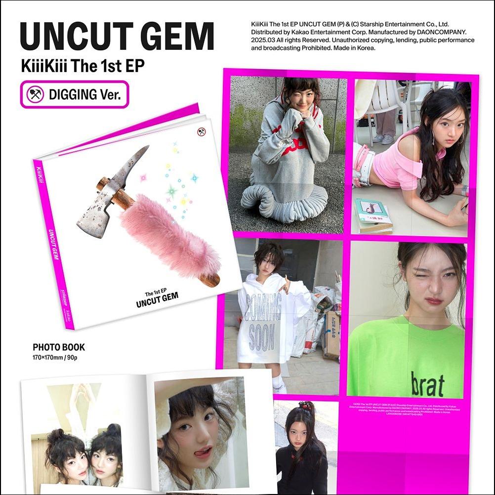KiiiKiii [UNCUT GEM] DIGGING ver. / The 1st EP Album