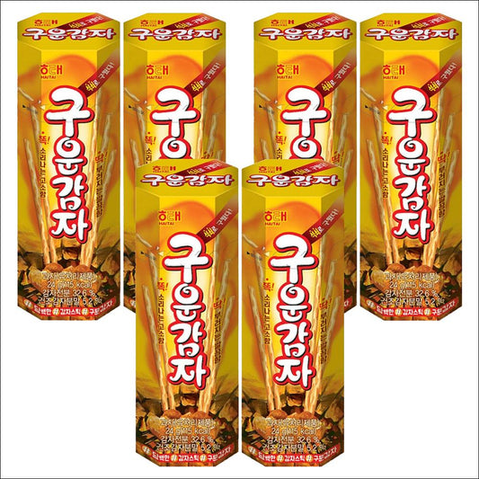 Haitai Baked Potato Stix (Guyeun Gamja) 24g x 6 Pack / 10 Pack