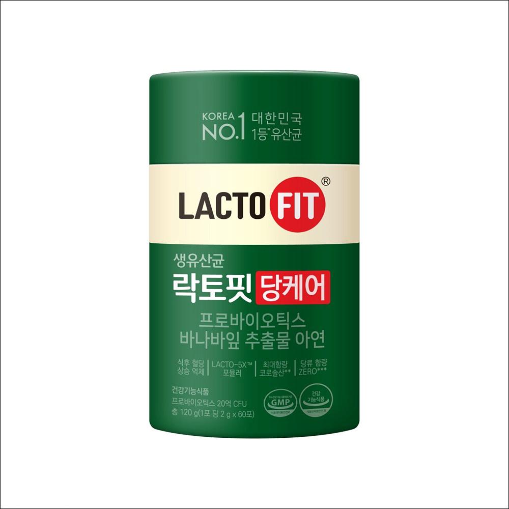 Chong Kun Dang LACTO Sugar Care 60 pcs, 120g / Probiotics, Banaba Leaf Extract, Zinc