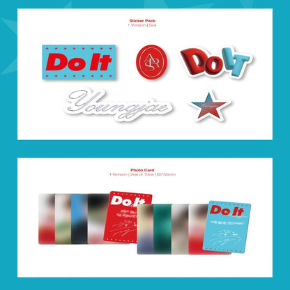 Youngjae (GOT7) Do It (Blue Ver. / Red Ver.)
