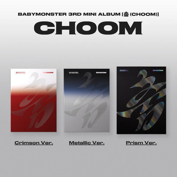 BABYMONSTER [CHOOM] 3rd MINI ALBUM + Free Gift