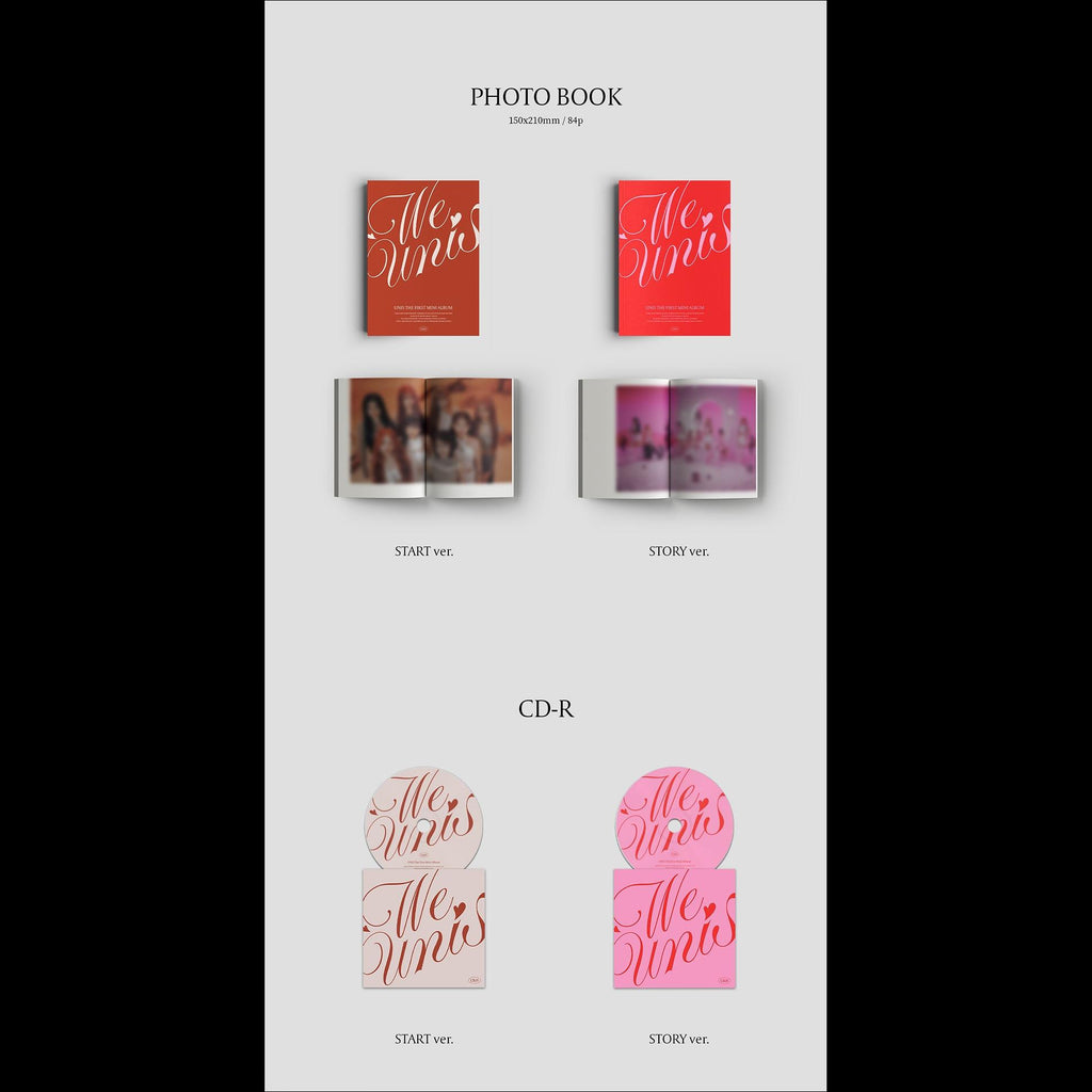 UNIS 'WE UNIS' The 1st Mini Album(START ver.STORY ver.)