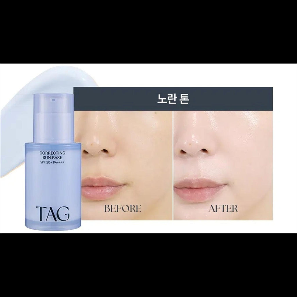 [Daiso x TAG] Correcting Sun Base SPF50+ PA++++ (32ml) - 3 Colors | Color Correcting Makeup Primer & Sunscreen, Viral K-Beauty Daiso Collection